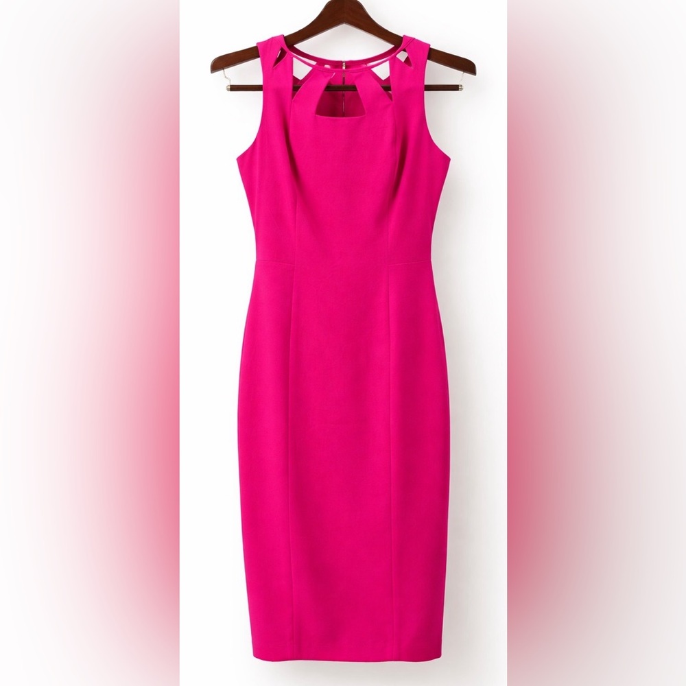 red pink dress Chic Sweetheart Hot Pink Long Prom Dresses Cheap Evening Party Dress S –  SELINADRESS
